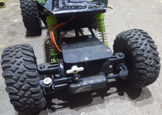 Rock Crawler servo adapter parts | 3d print model