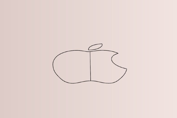 Macbook Apple logo cover | 3d print model
