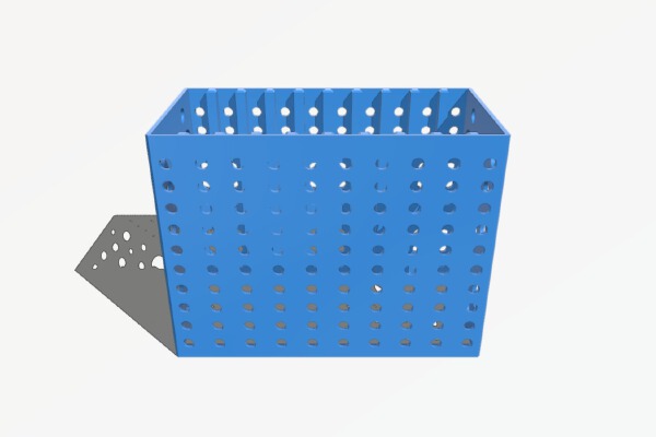 10x 2.5" HDD Rack Case | 3d print model