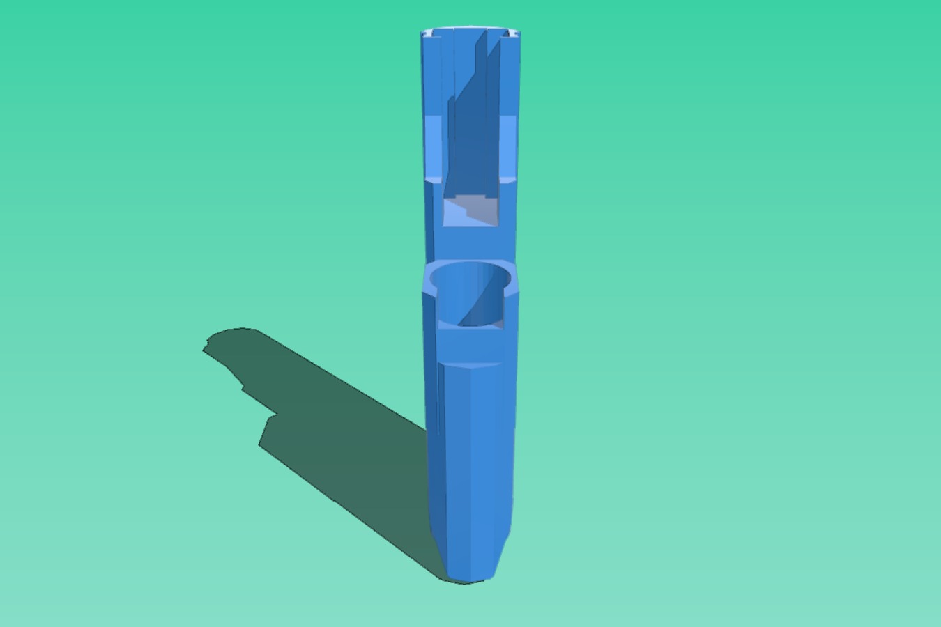 Flare Fire Barrel for nerf hammershot