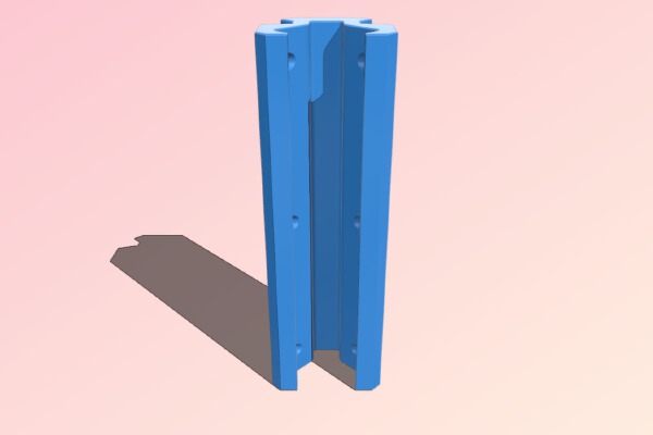 Picatinny Rail Raiser (15mm height) | 3d print model