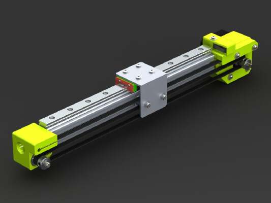 Linear Motion Guide 2020 (double precision) | 3d print model