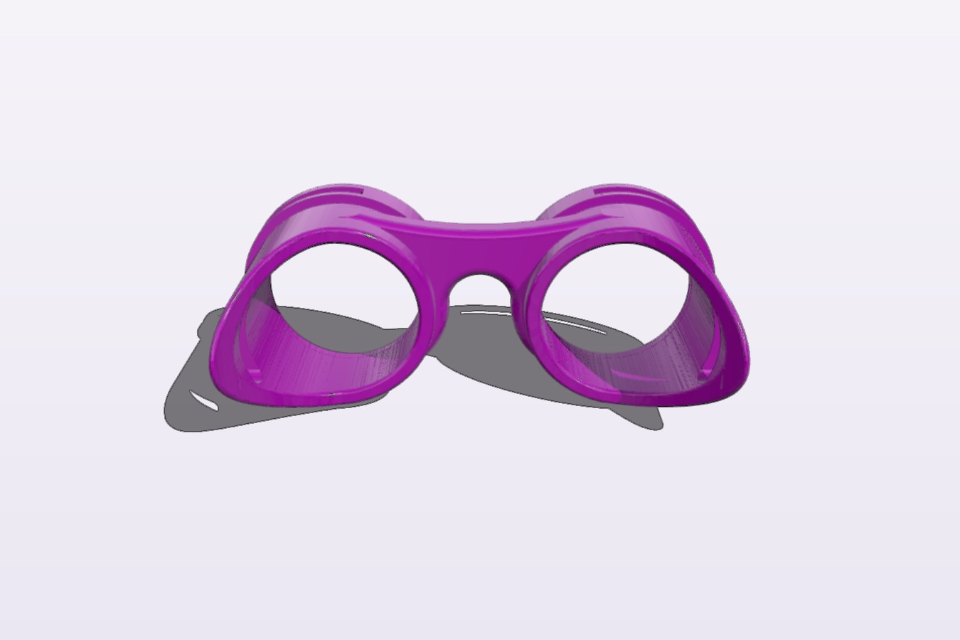 Remixed goggles for 55mm steampunk iris