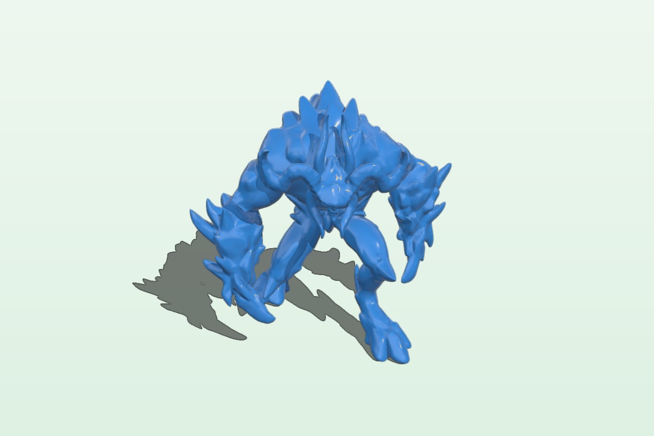 Minotaur Demon hy poly 15cm