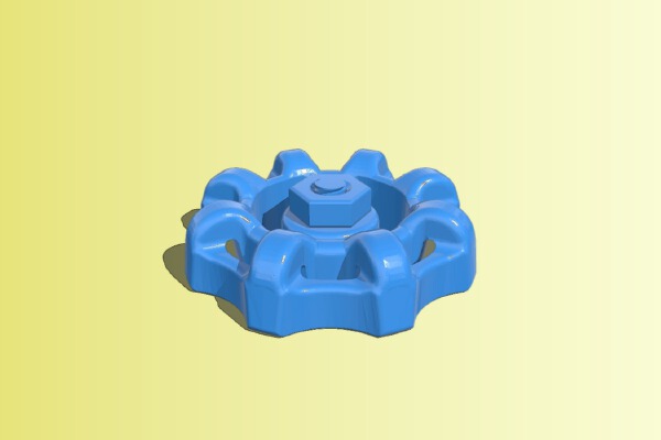 Steam Valve Knob Anycubic style pot | 3d print model