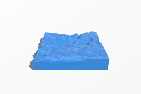 Millau Bridge France, | 3d print model