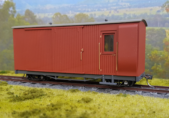 Buderim Tramways Van - On30 - 1:48 | 3d print model