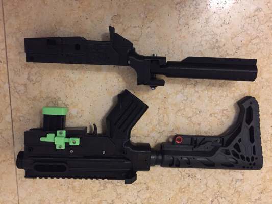 Minimalist AR 15 (PROP _ REPLICA) Lower (PART 4) | 3d print model