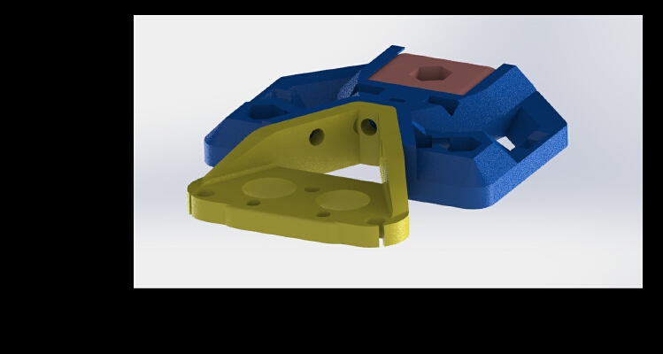 Tevo Tarantula 3 wheel modular x-carriage remix | 3d print model