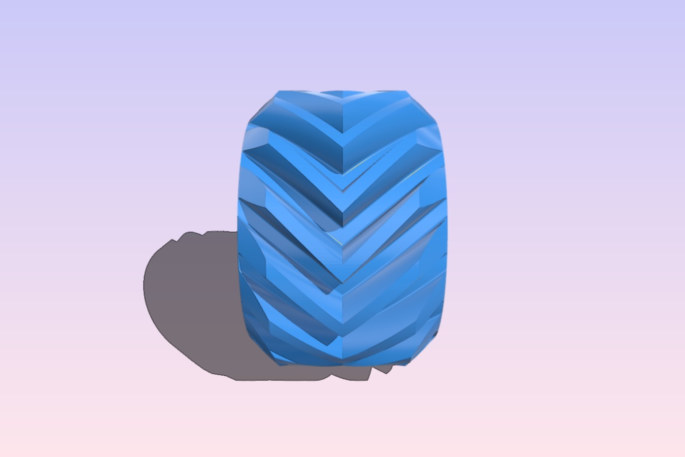 herringbone gear Knob