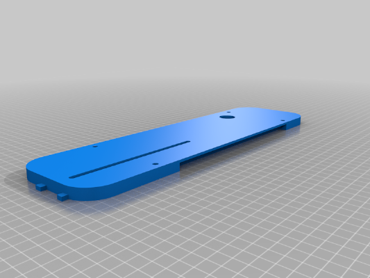 Zero Clearance Insert for Bosch GTS 10 XC Table Saw | 3d print model