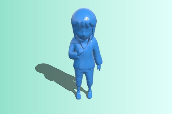 hinata chibi | 3d print model