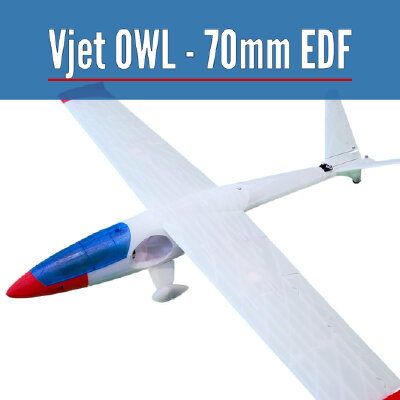 VJet OWL 70mm EDF  from OWLplane - test files | 3d print model