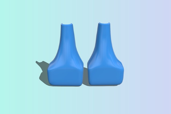 DC L Connector for 5,5 mm jack | 3d print model