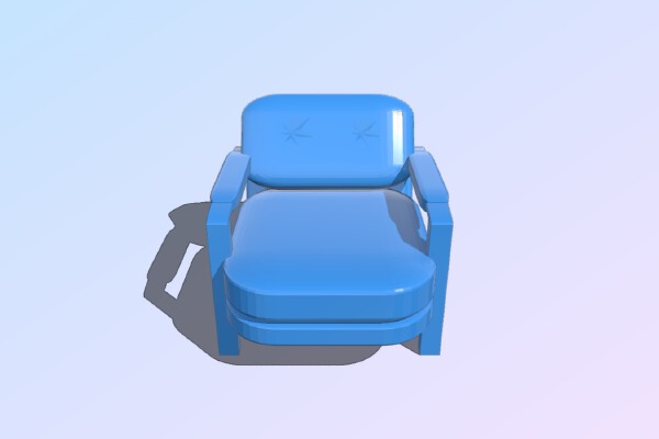 Hannibal Lecter's chair | 3d print model