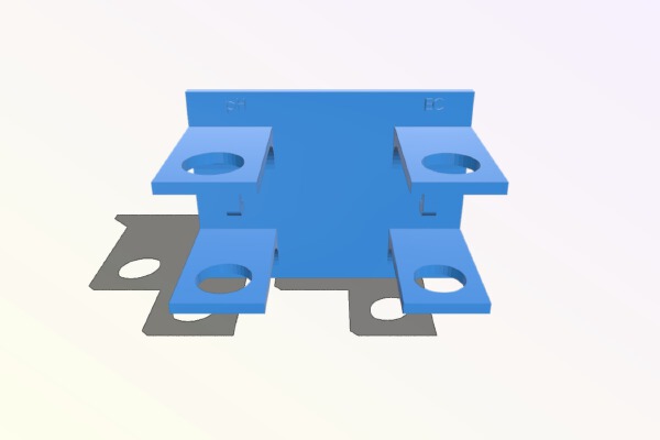 pH and EC Probe Holder | 3d print model