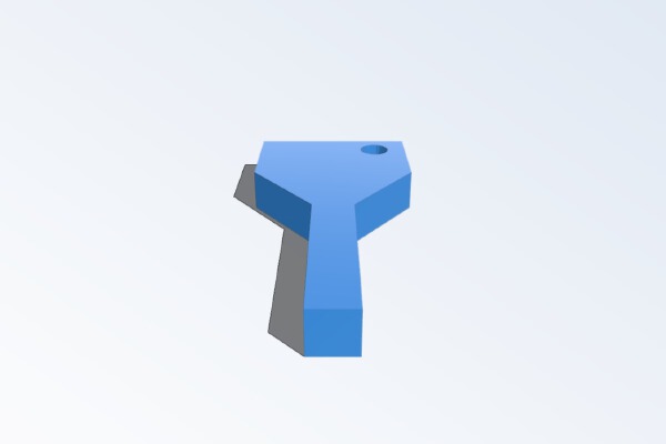 toilet Paper Key | 3d print model
