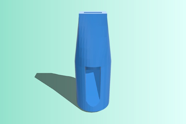 PVC organ flue converter | 3d print model