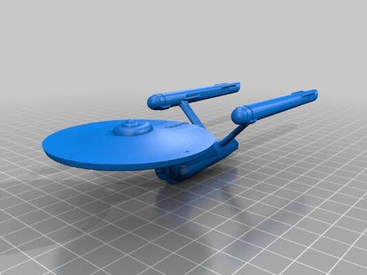 Star trek Enterprise NCC-1701 1:2000 | 3d print model