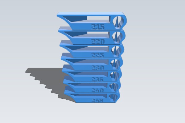 LK5 Pro Temp Tower for PLA & PETG & TPU | 3d print model