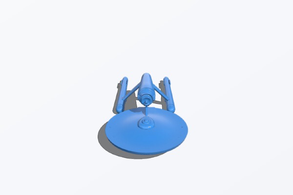Star Trek TOS Pegasus Class ship | 3d print model