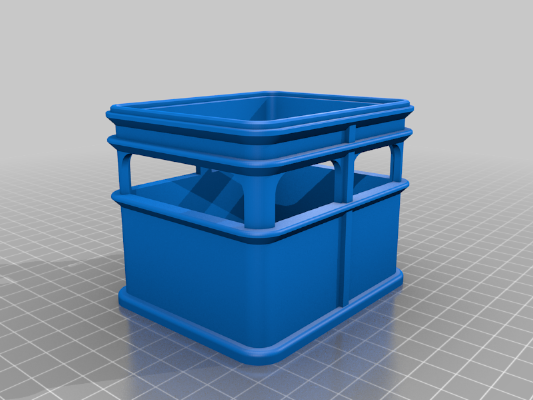 Stackable 18650 Beer Crate | 3d print model