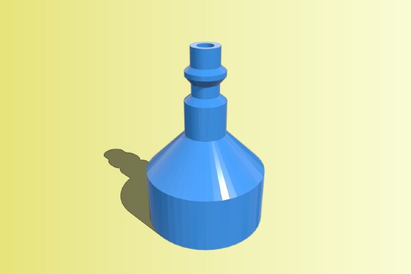 Soda Bottle Water Rocket Kit | 3d print model