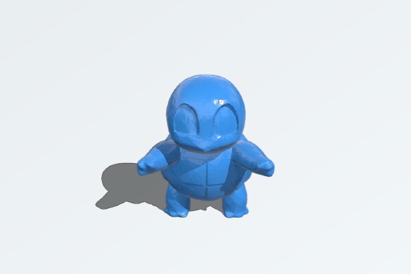 Squirtle Water Fountain Pokemon Only | 3d print model