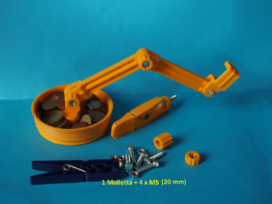 Molletta Adjustable Arm | 3d print model