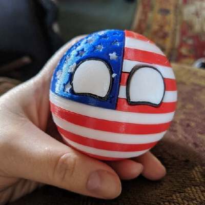 USA Ball | 3d print model
