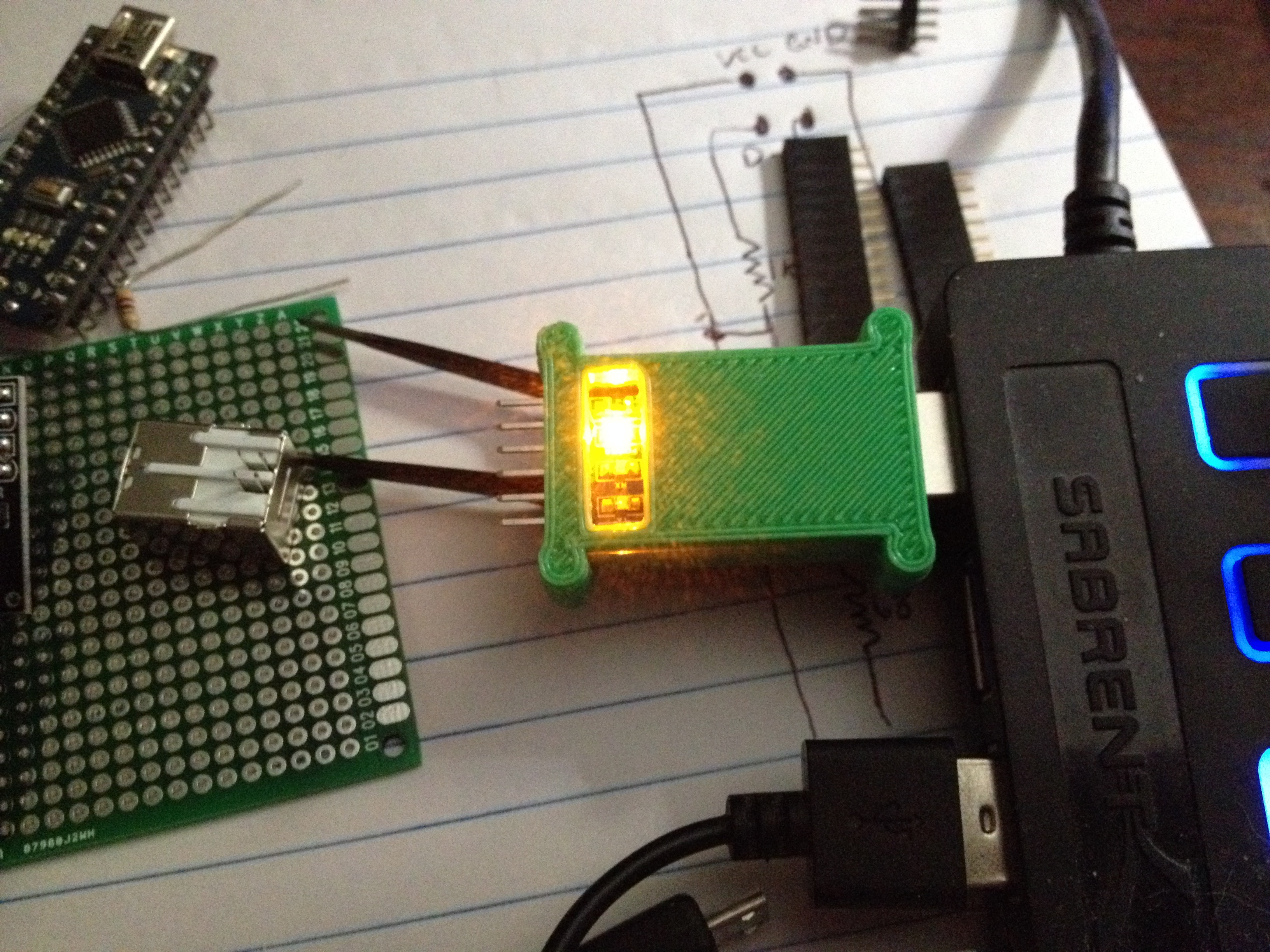 CP2102 TTL to USB Programmer Case