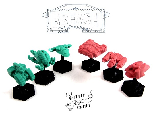 Breach: Starships Series 2 | 3d print model