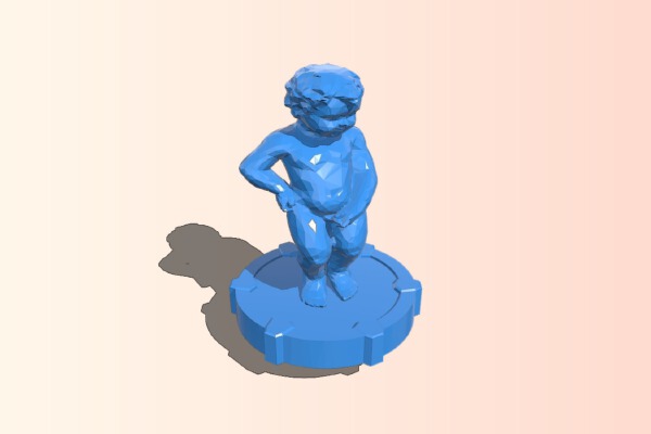 manneken pis extruder knob | 3d print model