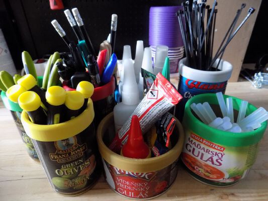 Customizable Sharp edge cover of a can | 3d print model