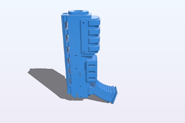 Excitus Pistol | 3d print model