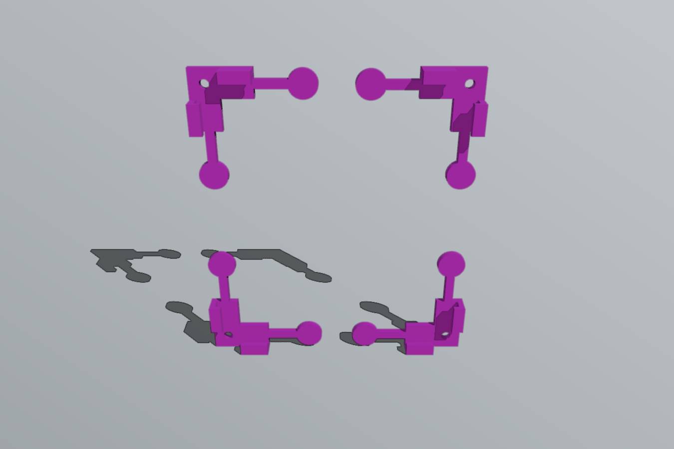 Prusa i3 glass plate corner