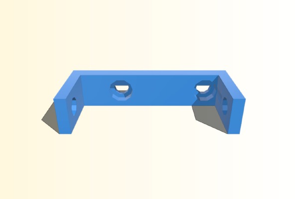 Z Upright Power Supply Mount for Makerslide | 3d print model