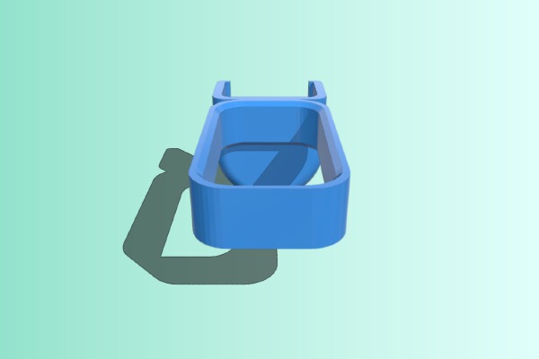 charging dock station mi band 4 | 3d print model