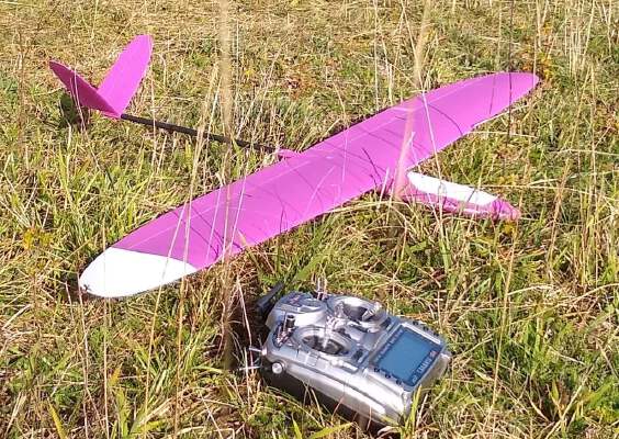 Slop3r V-tail slope glider 1.2 m span | 3d print model