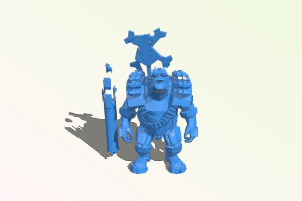 big shoota nob - T model | 3d print model