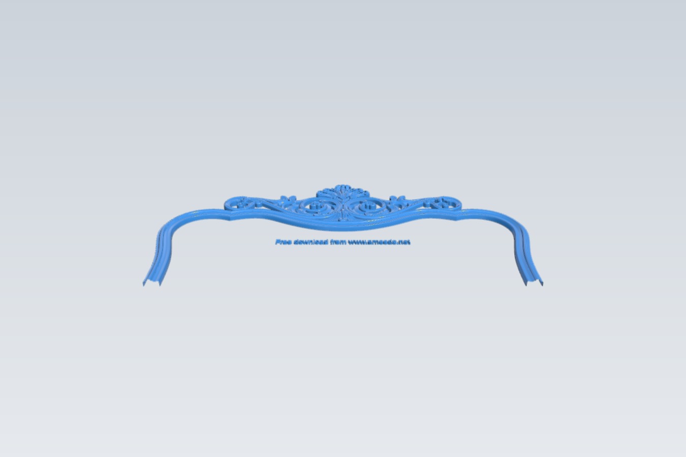 Pattern of the bed frame