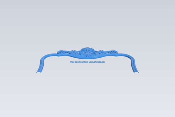 Pattern of the bed frame | 3d print model