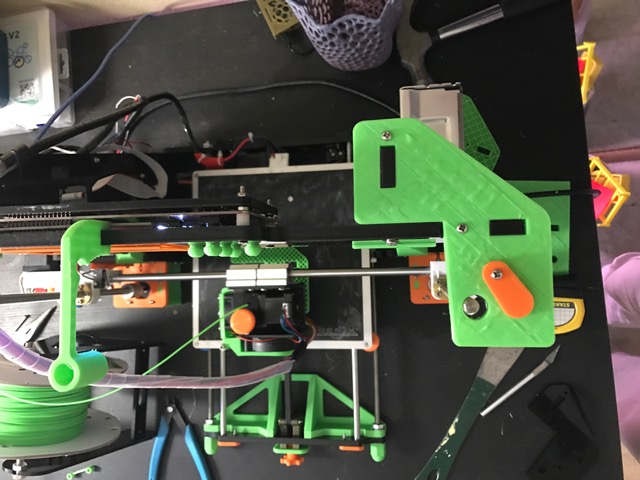 Anet A8 frame top (with tool holder)