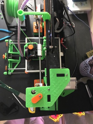 Anet A8 frame top (with tool holder) | 3d print model