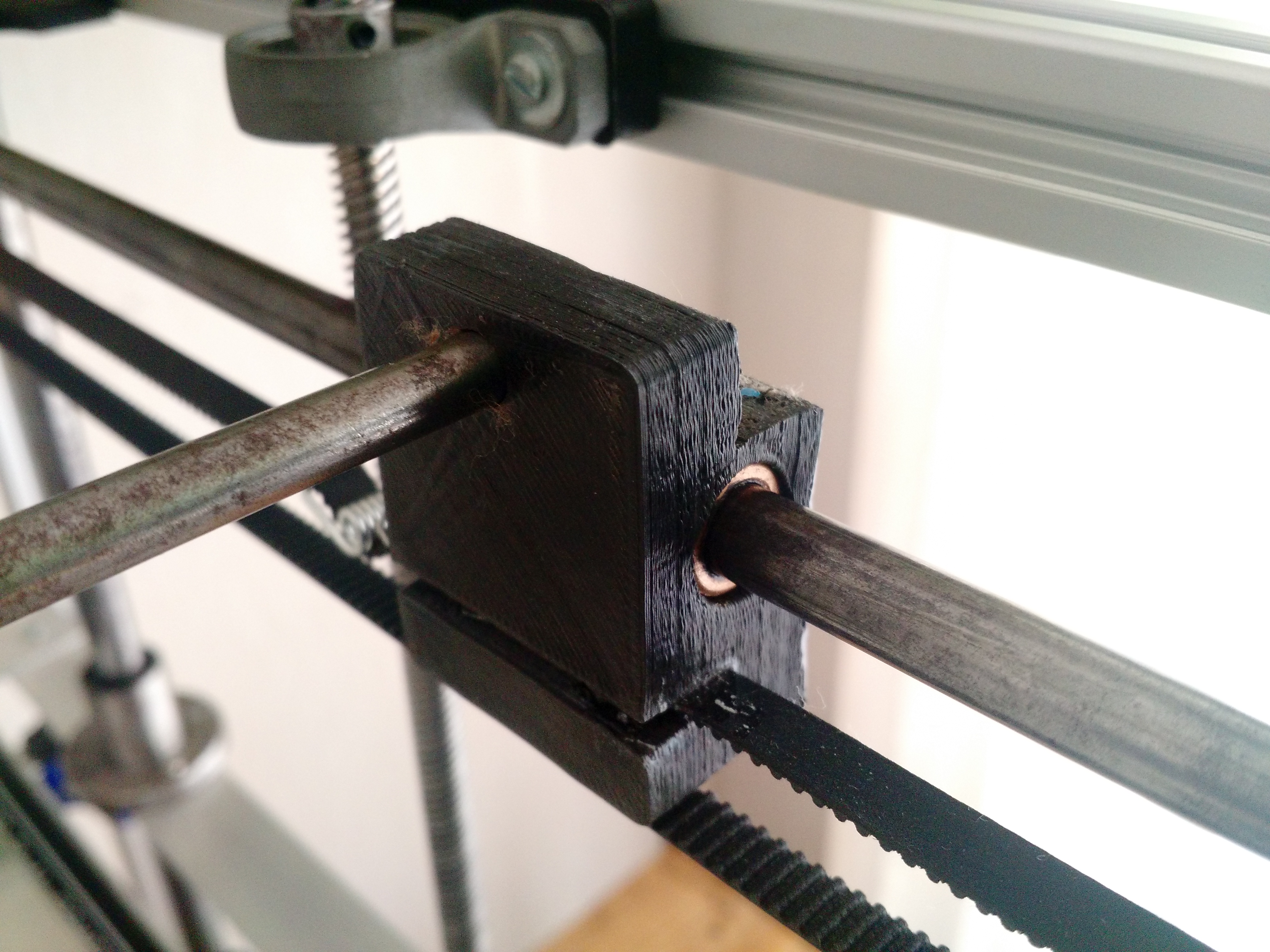 Ultimaker 2 Aluminium Clone Slider Clone bushing