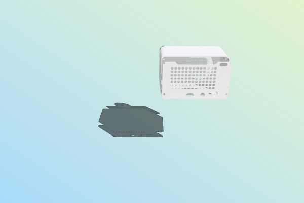 Braun SK2 tube radio housing | 3d print model