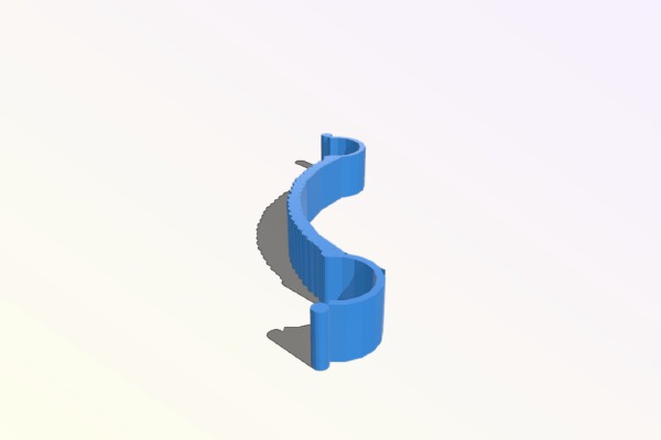 wine rack bridge | 3d print model