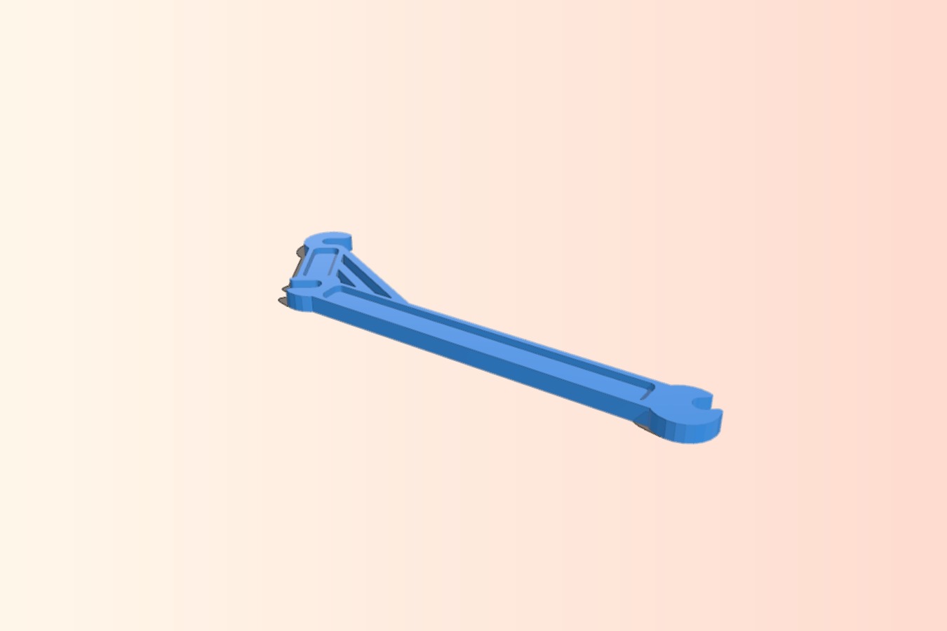 Prusa Simple Angled Spool Mount v3 JUMBO