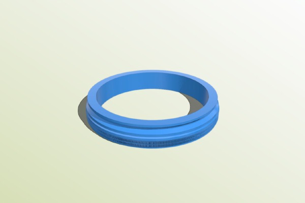 Don Post style C-3PO Statue Neck Ring Replacement | 3d print model