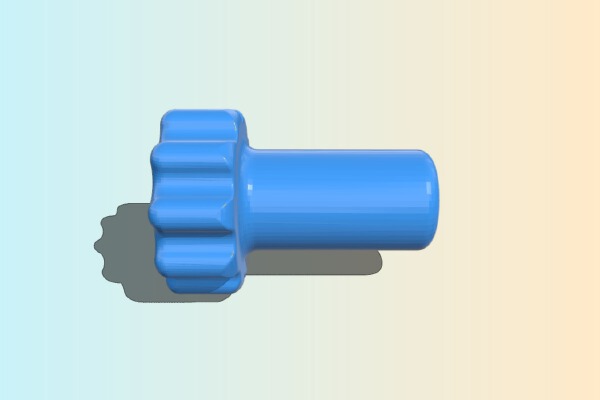 UP! Mini 3D Printer gear Spool holder | 3d print model
